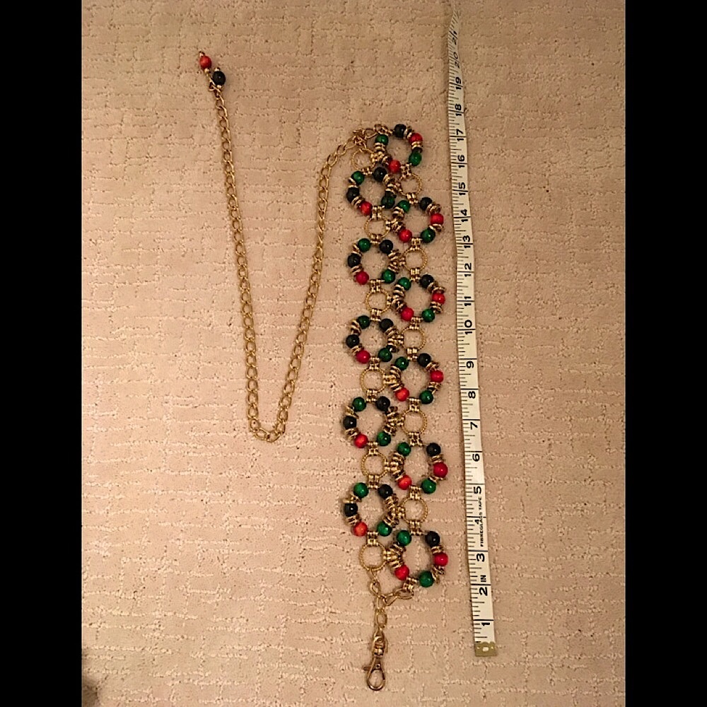 80-s inspired Statement Vintage Belt